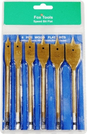 SPEEDBIT FOX FLAT.SET 6PC 10-25MM (W)