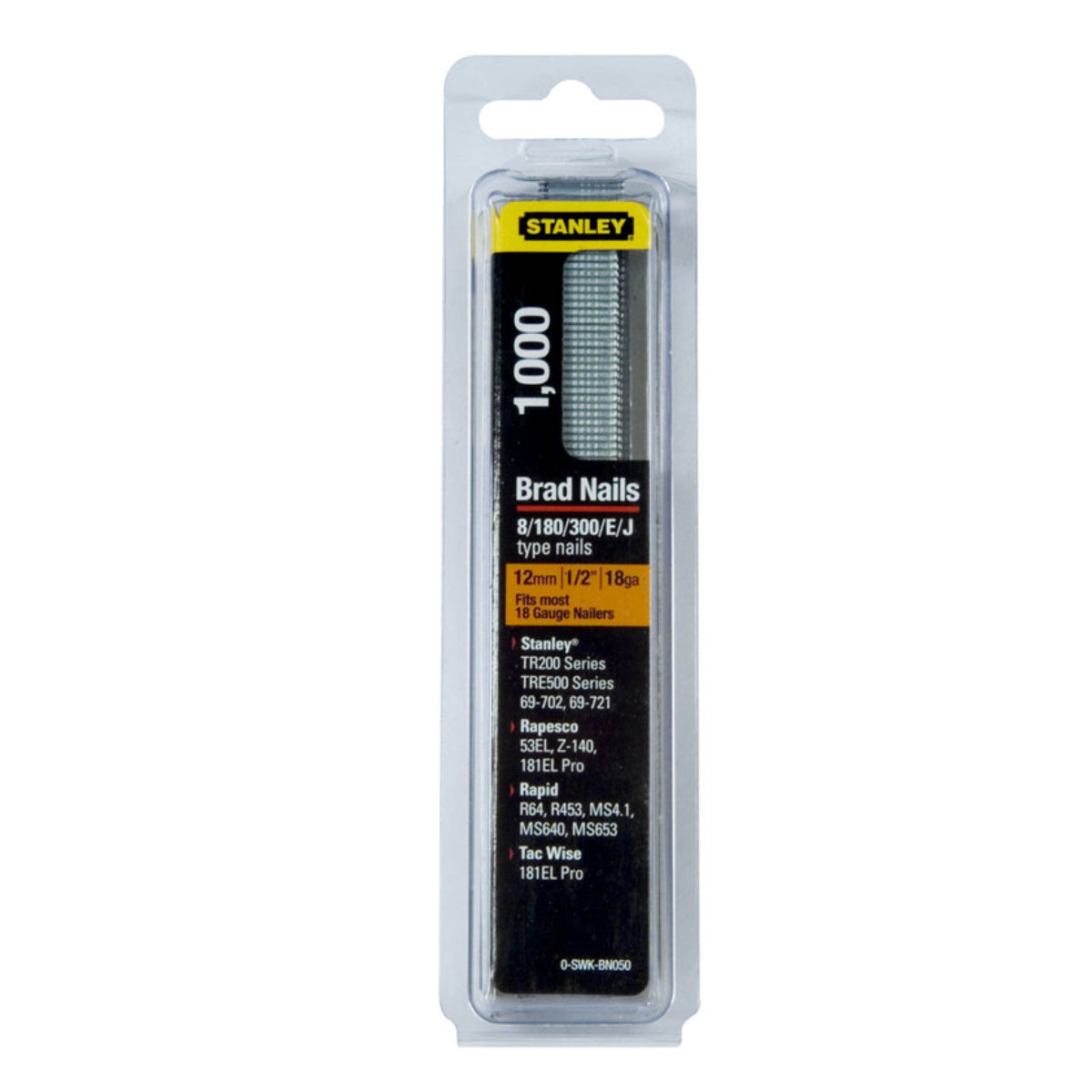 Stanley Brad Nails 12mm | 1-SWK-BN050T