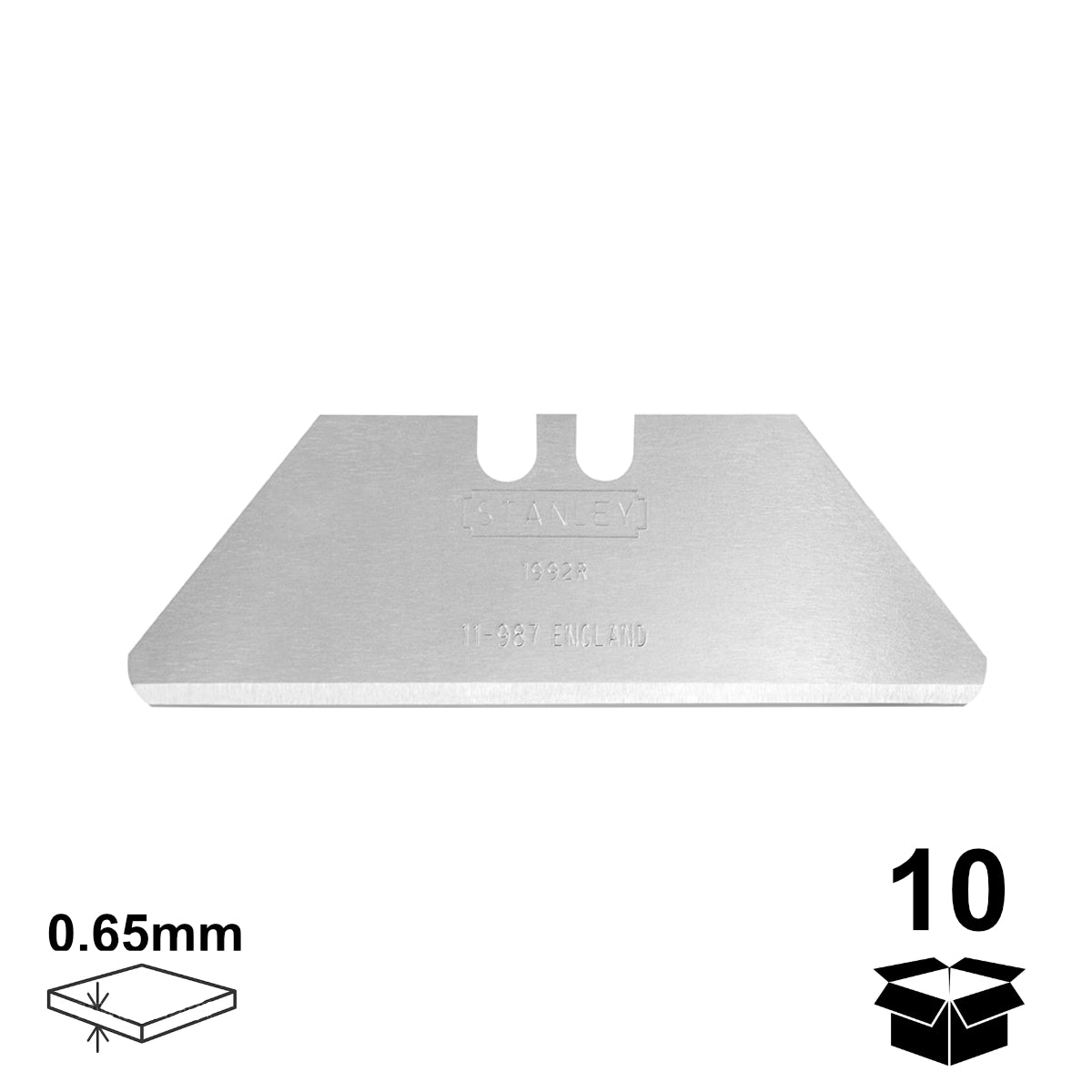 Stanley Round Tip Blades 10 Pack | 2-11-987