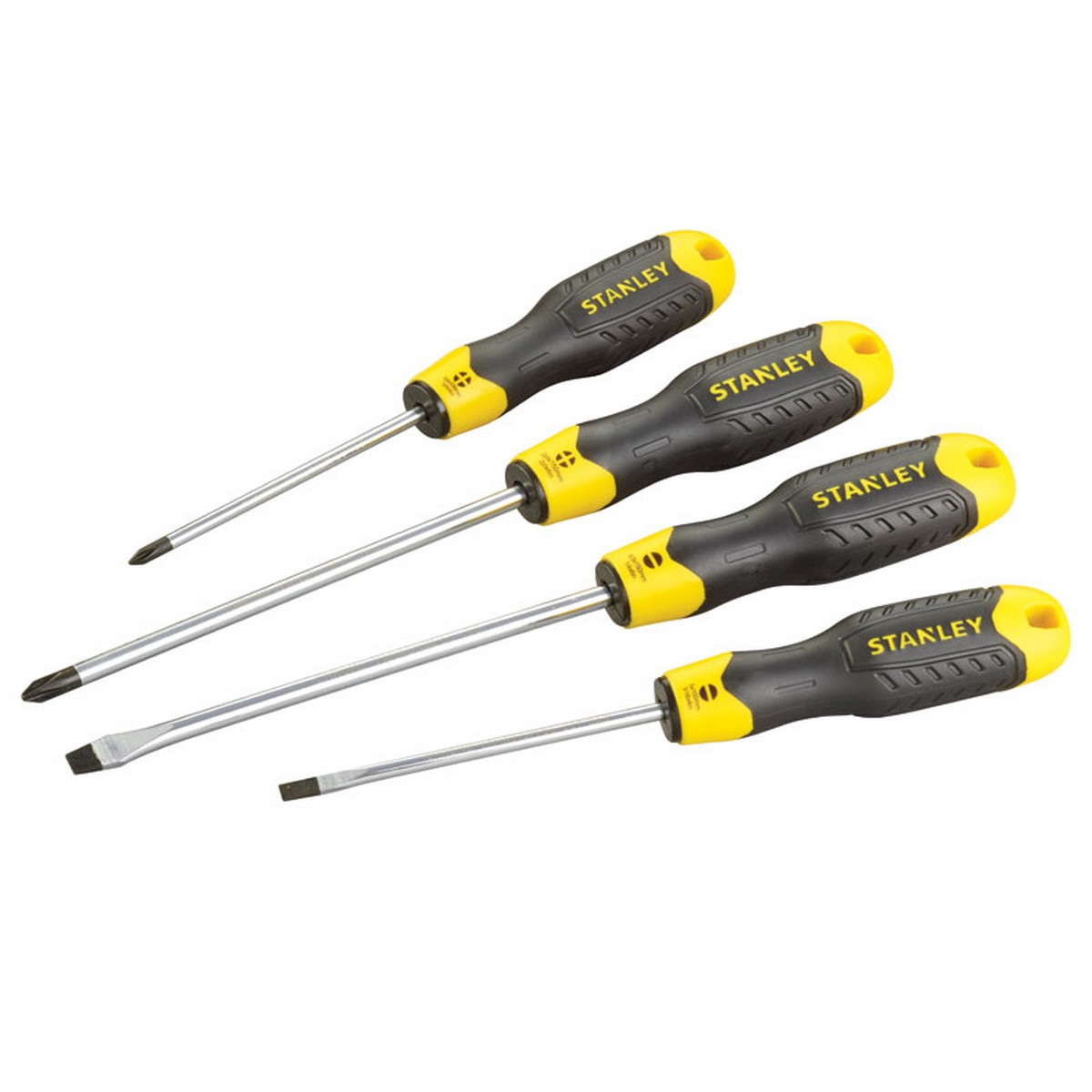 Stanley Cushion Grip Screwdriver Set 4 piece | STHT65199-8