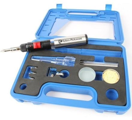 SYKES SOLDERING IRON BUTANE KIT 9PC