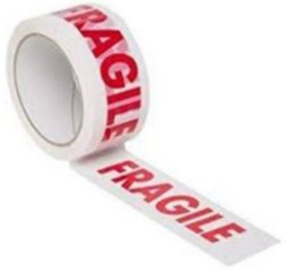 TAPE SELLO FRAGILE PACKAGING TAPE