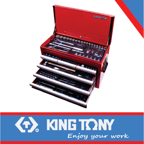 TOOL CHEST SET COMBINATION METRIC 196 PIECES