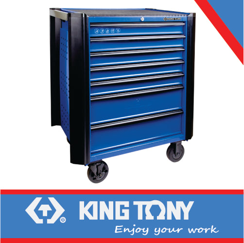 TOOL TROLLEY 7 DRAW BALL BEARING SLIDES