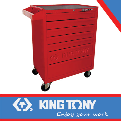 TOOL TROLLEY 7 DRAW BALL BEARING SLIDES – UNI COLOUR