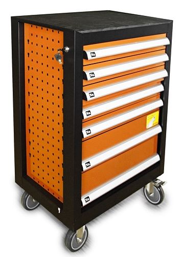 TOOL TROLLEY 7 DRAWERS EMPTY KENDO