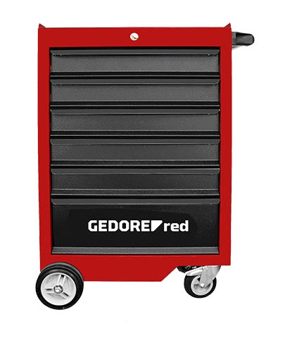 TOOL TROLLEY GED RED 6 DRAWER EMPTY
