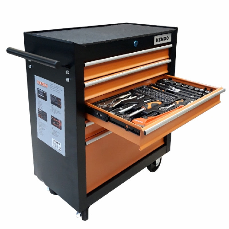 TOOL TROLLEY KENDO 5 DRAWER 113PC