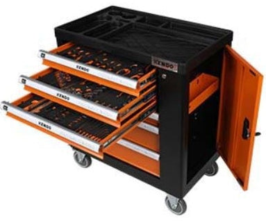 TOOL TROLLEY KENDO 6 DRAWER 146PC SET